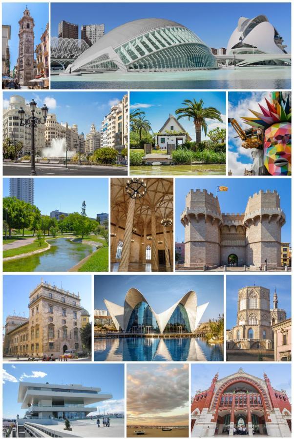 Lovely Modern Flat Valencia Center Buitenkant foto